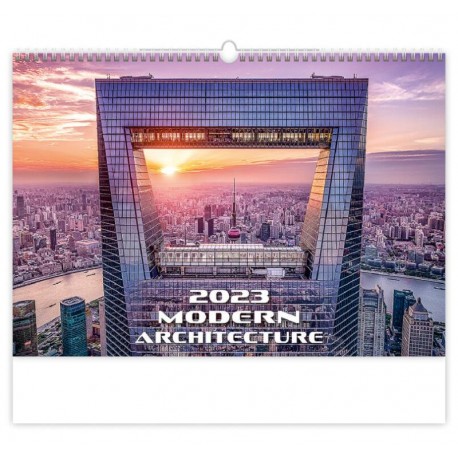 Kalendář nástěnný 2023 - Modern Architecture