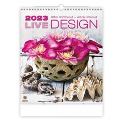Kalendář nástěnný 2023 - Live Design, Exclusive Edition
