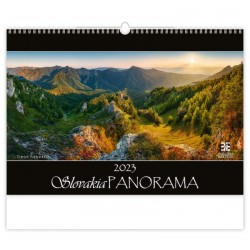 Kalendář nástěnný 2023 - Slovakia Panorama, Exclusive Edition