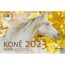 Kalendář 2023 Koně, stolní, týdenní, 214 x 140 mm
