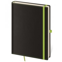 Zápisník - Black Green - linkovaný L
