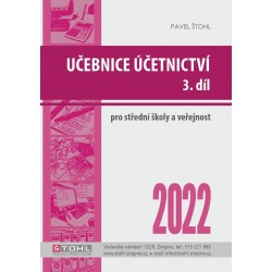 Učebnice Účetnictví III. díl 2022
