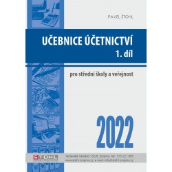 Učebnice Účetnictví I. díl 2022