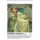 Spirálový blok Alfons Mucha - Princezna, linkovaný