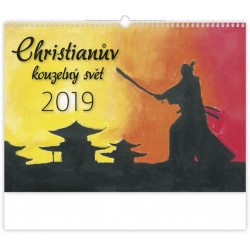 Kalendář nástěnný 2019 - Christianův kouzelný svět