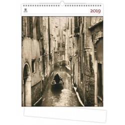 Kalendář nástěnný 2019 - Venezia