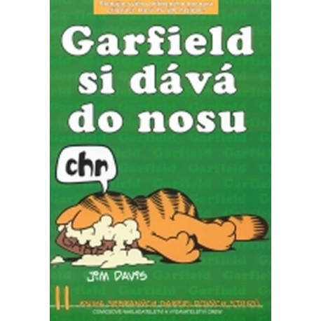 Garfield si dává do nosu (č.11)