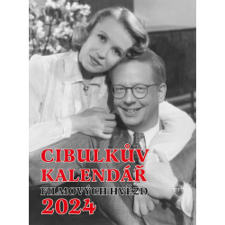Cibulkův kalendář filmových hvězd 2024 (nástěnný)