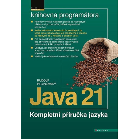 Java 21 - Kompletní příručka jazyka